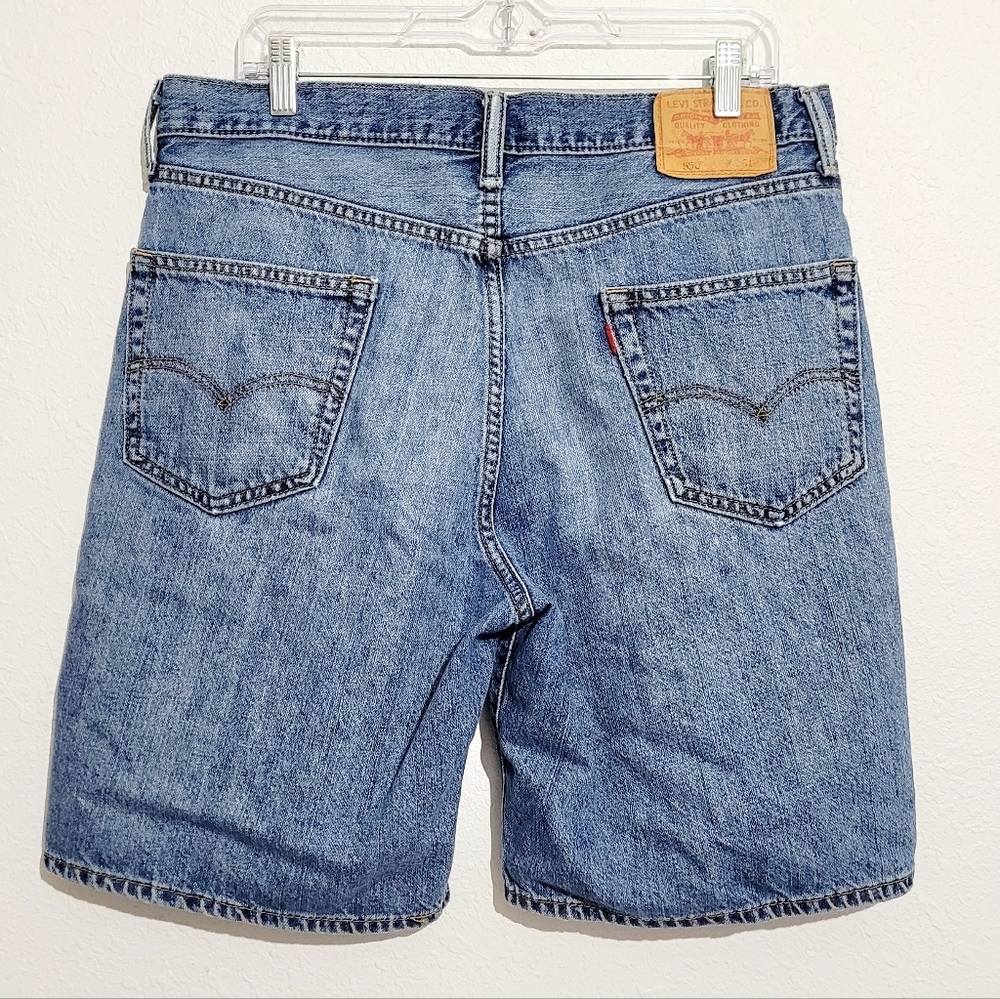 Levi’s 550 Relaxed Fit Denim Shorts Unisex Size 36 100% Cotton Classic Style